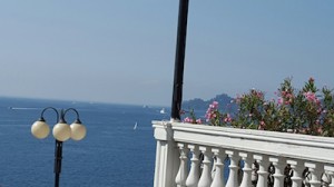 View from hotel in Rapallo