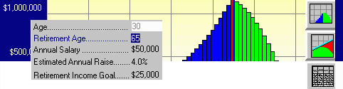 401k Retirement Planning Software Money Calc Graphic by Torrid Technologies